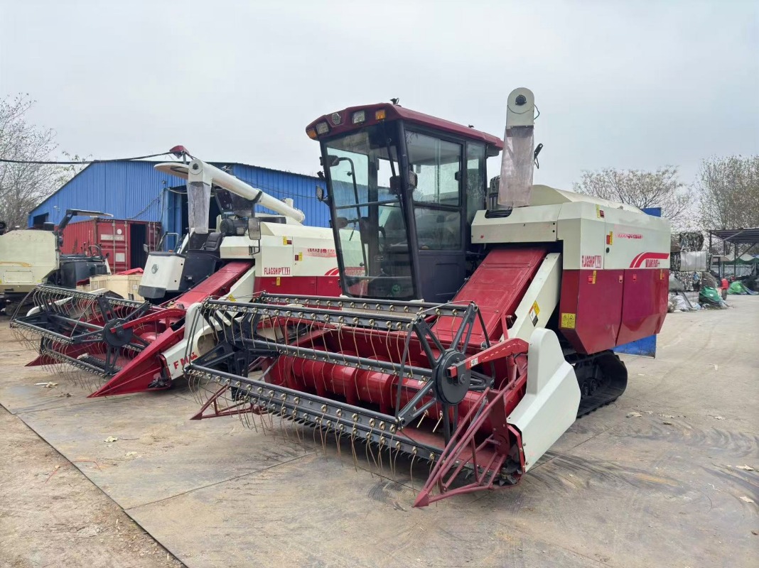 Agriculture Farming Rice - Moissonneuse-batteuse multifonctionnelle automotrice homologuée CE pour
