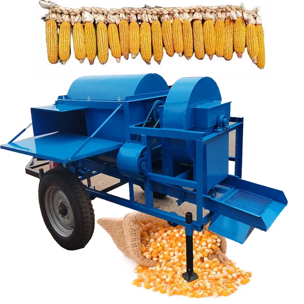 Corn Sheller Machine - Machines agricoles batteuse de maïs électrique