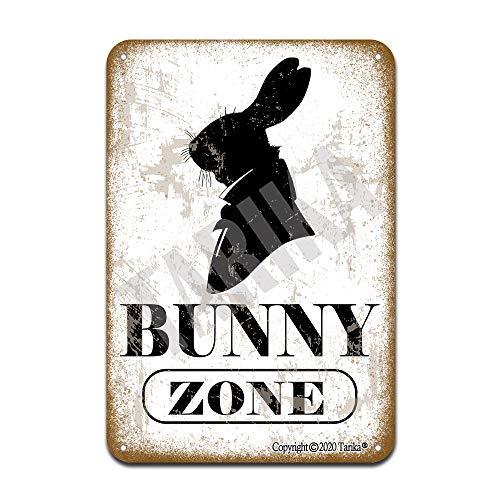 Farming Zone - Bunny Zone – panneau décoratif en