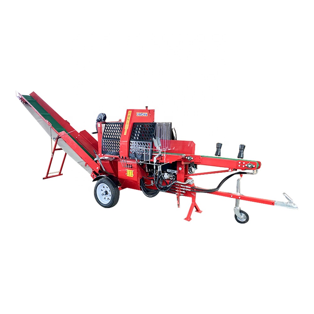 Farming Agriculture Video - Fendeuse de bûches hydraulique 20 tonnes,
