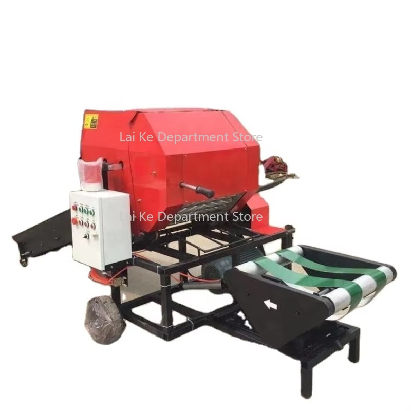 Silage Baler Machine - 2025 entièrement automatique Dies-el moteur rond