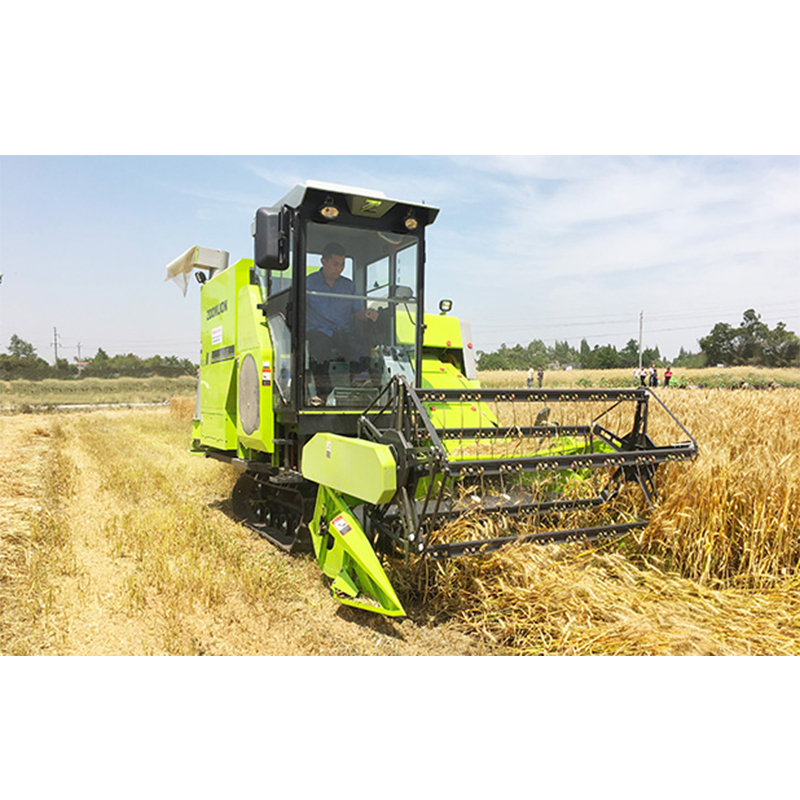 Farming Agriculture Video - Moissonneuse-batteuse multi-cultures pour riz, blé et