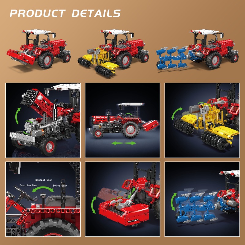 Mould King 17064 1857 pièces M - Is Farming Under Agriculture avis et prix