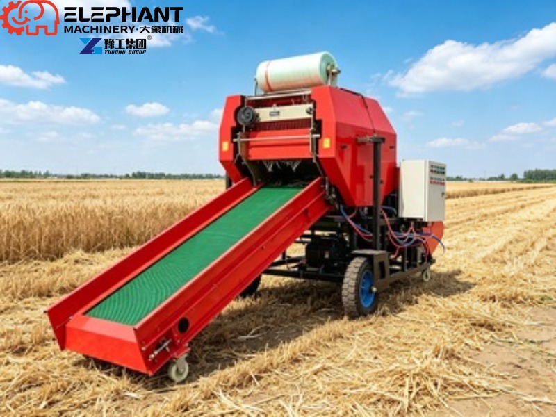 Mini-presse à balles rondes po - Silage Baler Machine avis et prix