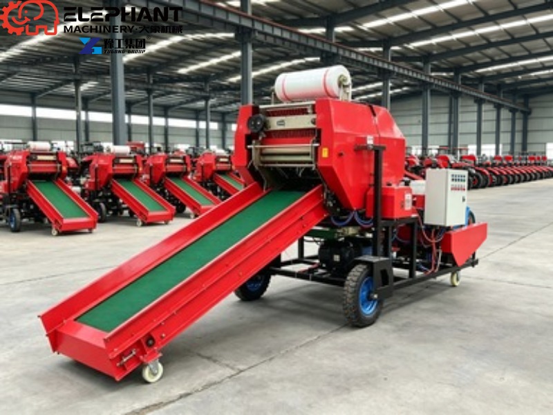 Mini-presse à balles rondes po - Silage Baler Machine avis et prix