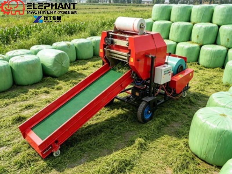 Mini-presse à balles rondes po - Silage Baler Machine avis et prix